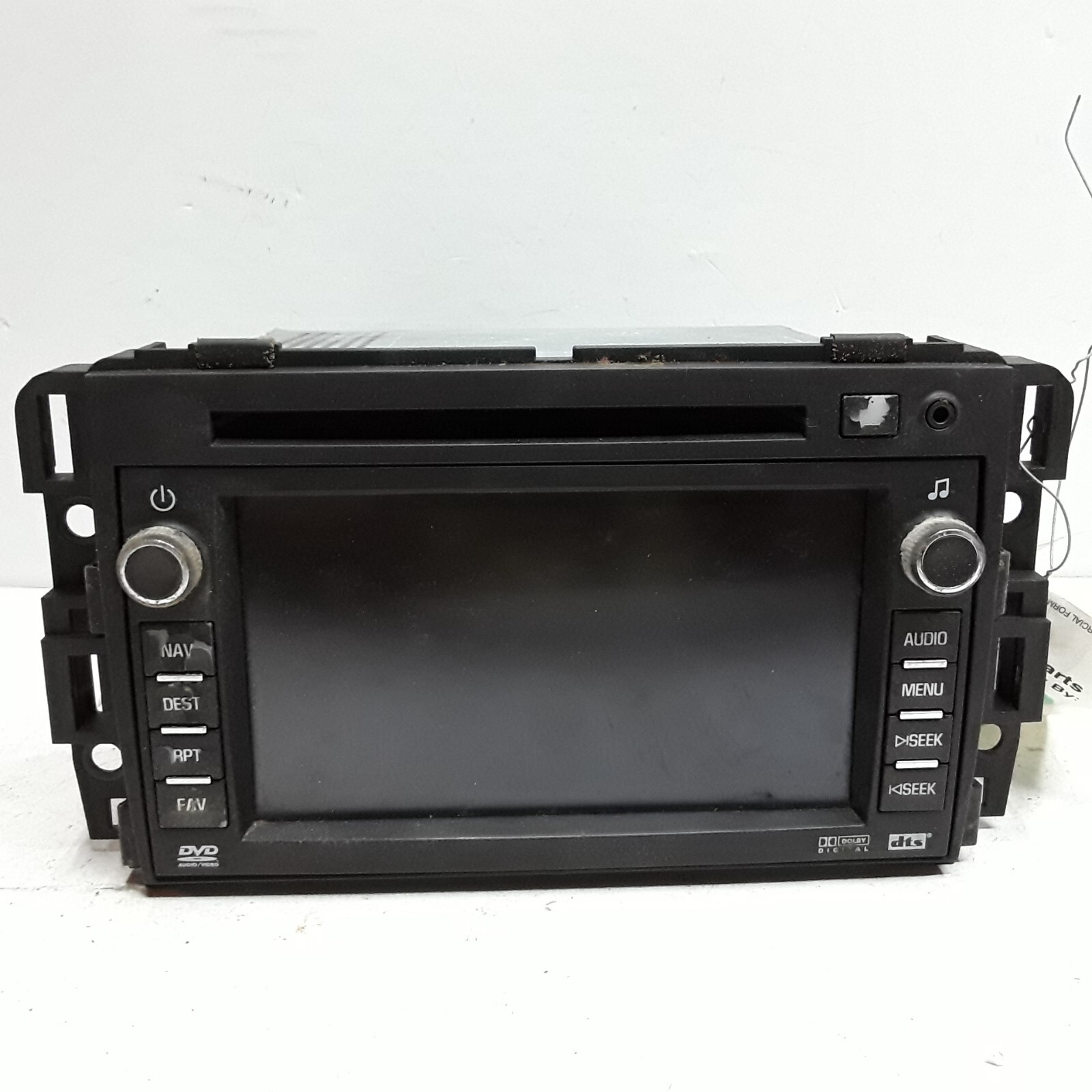 07 08 Saturn Outlook AM FM CD DVD navigation radio OEM 25815341