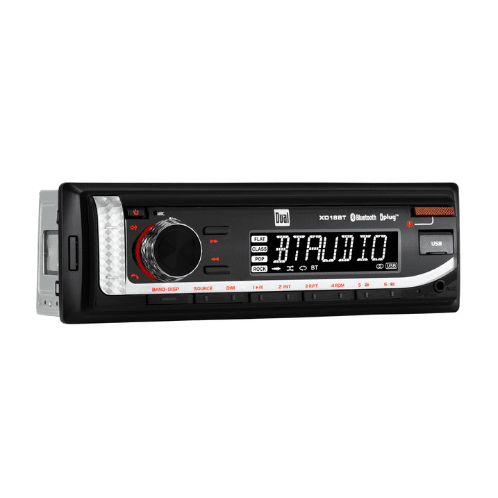 NEW Dual XD18BT Bluetooth AM/FM Digital Car Stereo Single DIN 200W USB