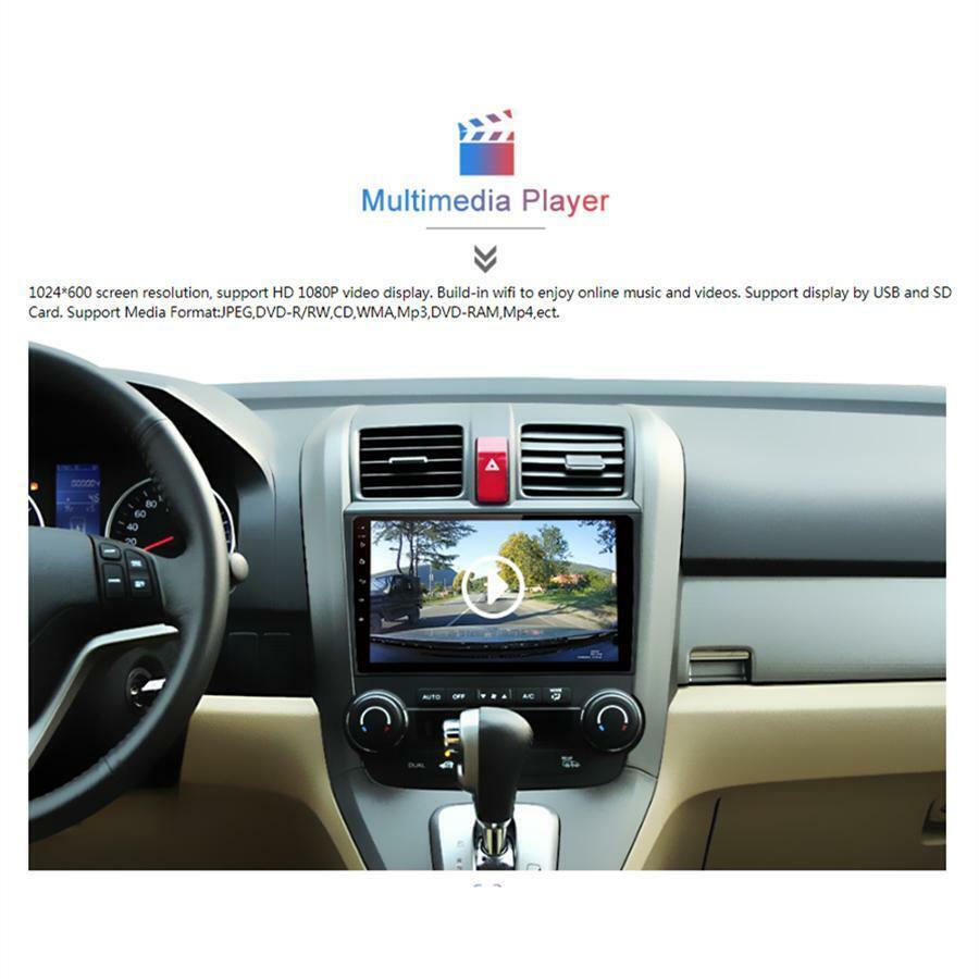 9” 4-Core 1GB＋16GB Android 9.1 Car Stereo Radio GPS Player For Honda CRV 06-11