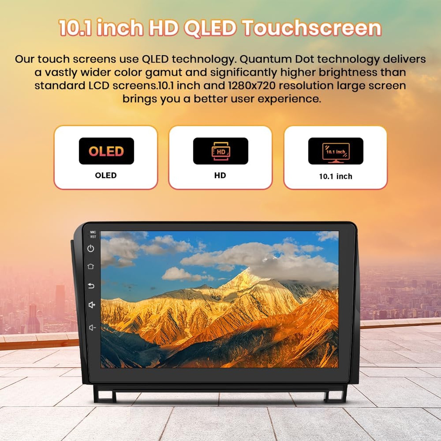 Android Car Radio for Toyota Tundra 2007-2013 / Toyota Sequoia 2008-2019,Octa…