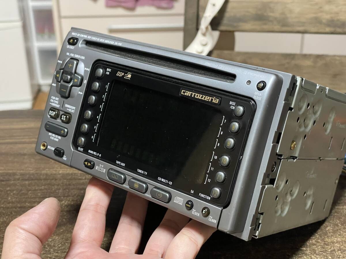 Pioneer Carrozzeria FH-P90 2DIN CD Cassette Receiver Stereo Audio Japan