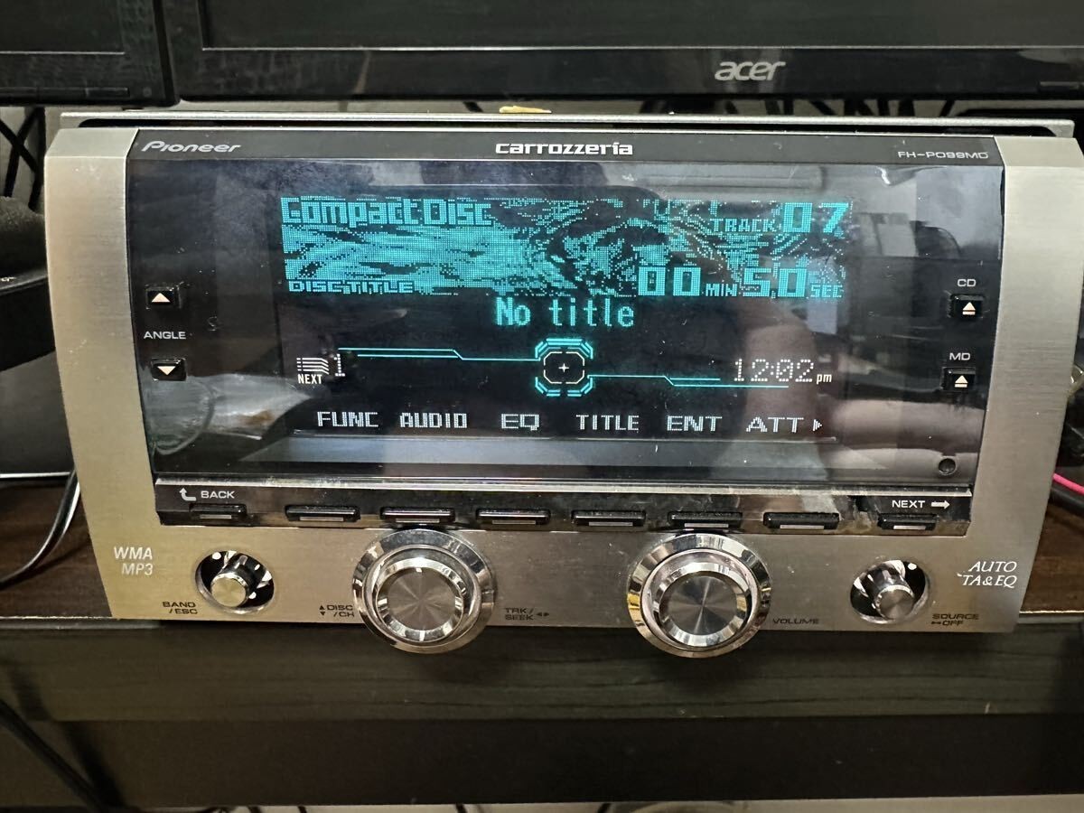 Pioneer Carrozzeria FH-P099MD 2DIN Car Audio Good GP Working Confirmed