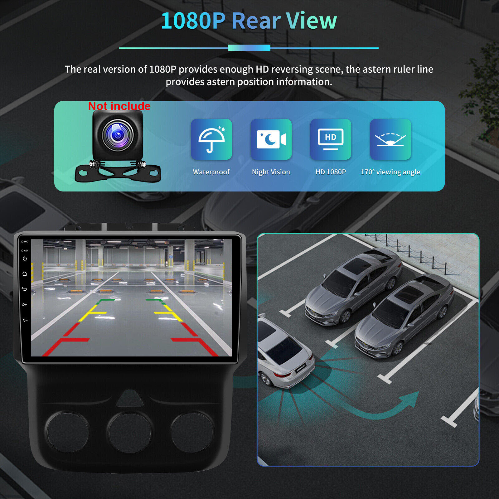 8Core +32G For 2013-2018 RAM 1500 Classic Truck CarPlay Android Radio Stereo GPS