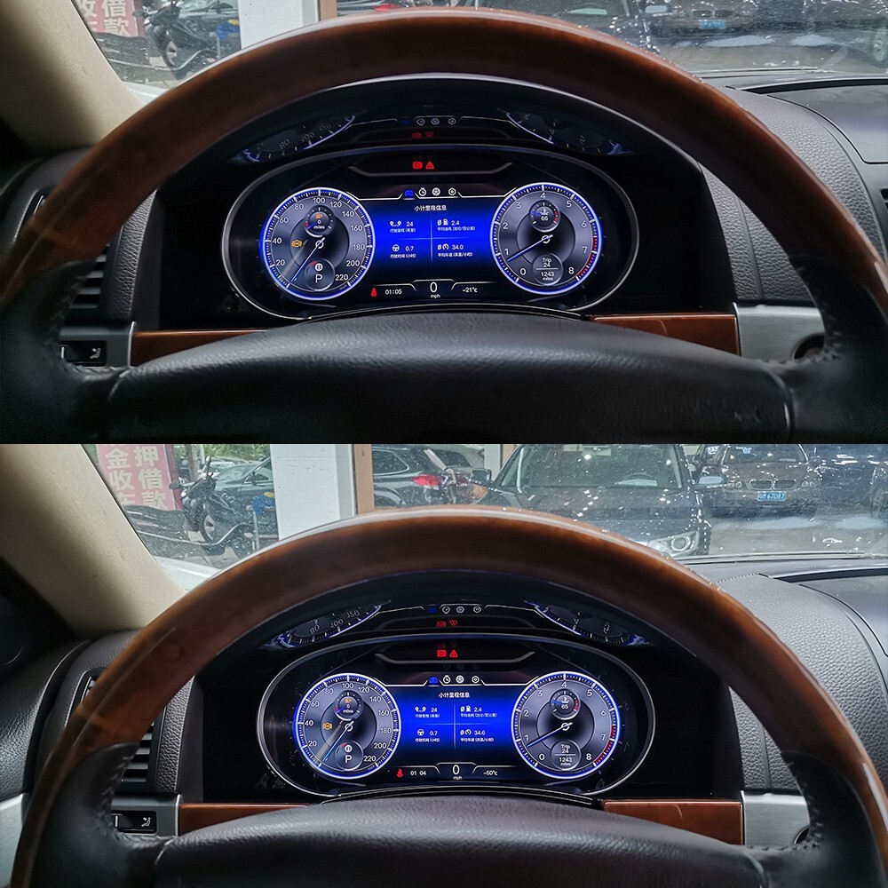 Car LCD Digital Cluster For Volkswagen Touareg 03-10 Instrument dashboard Virtua