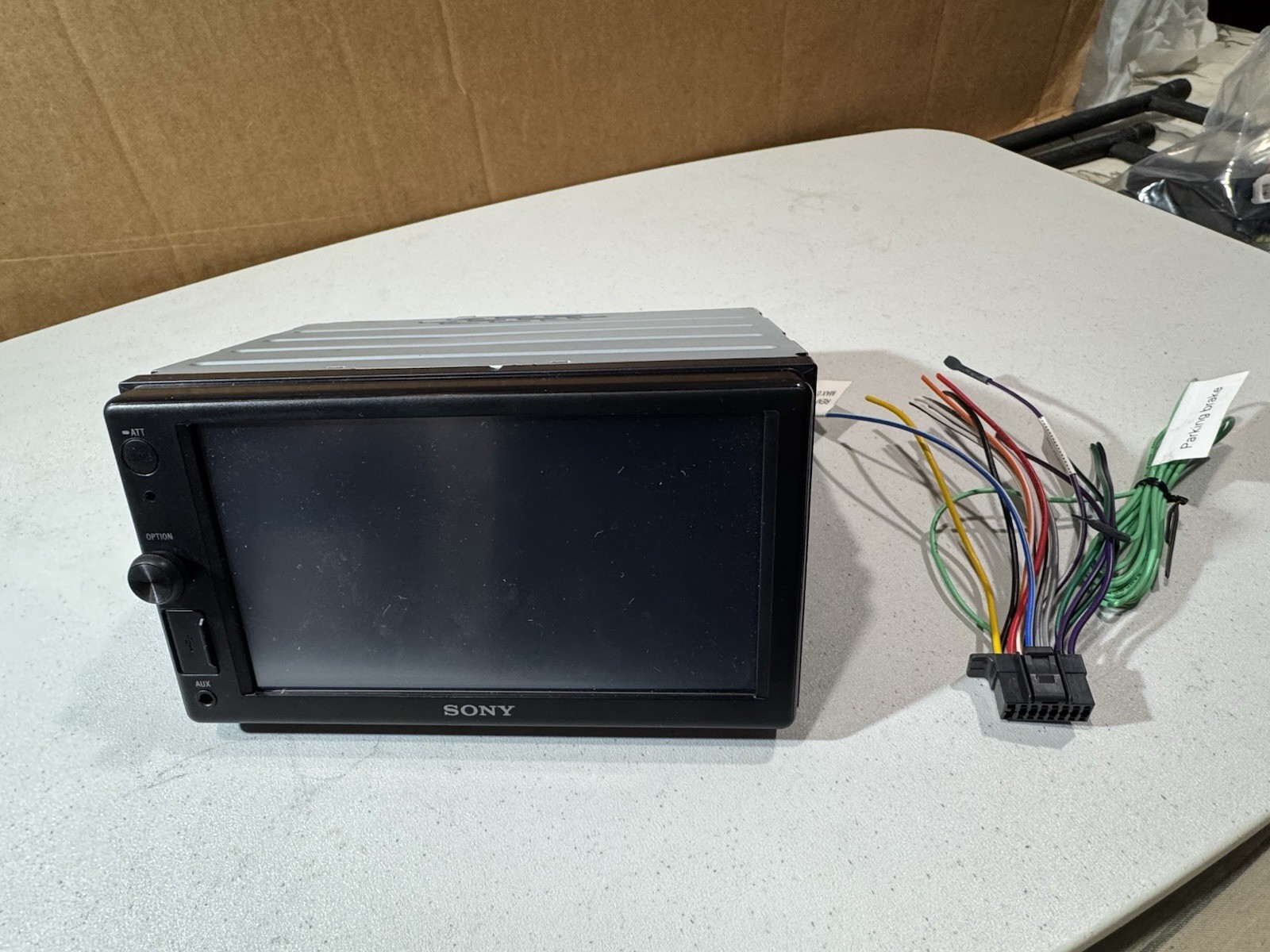 Sony XAV-1500 6.2” 55W Touch Screen Digital Receiver