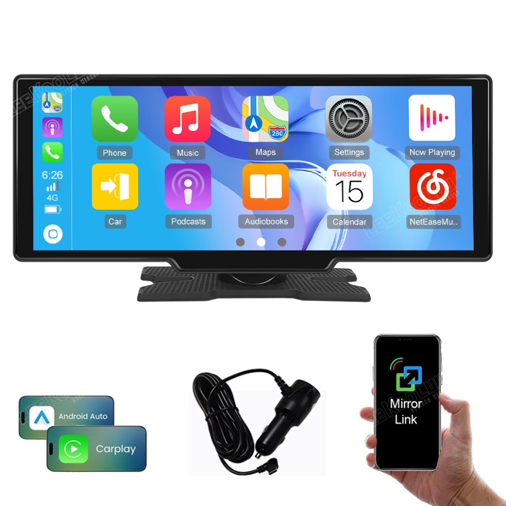 10.26′ Car Wireless Apple CarPlay Android Auto 4K Touch Screen Radio Universa FM