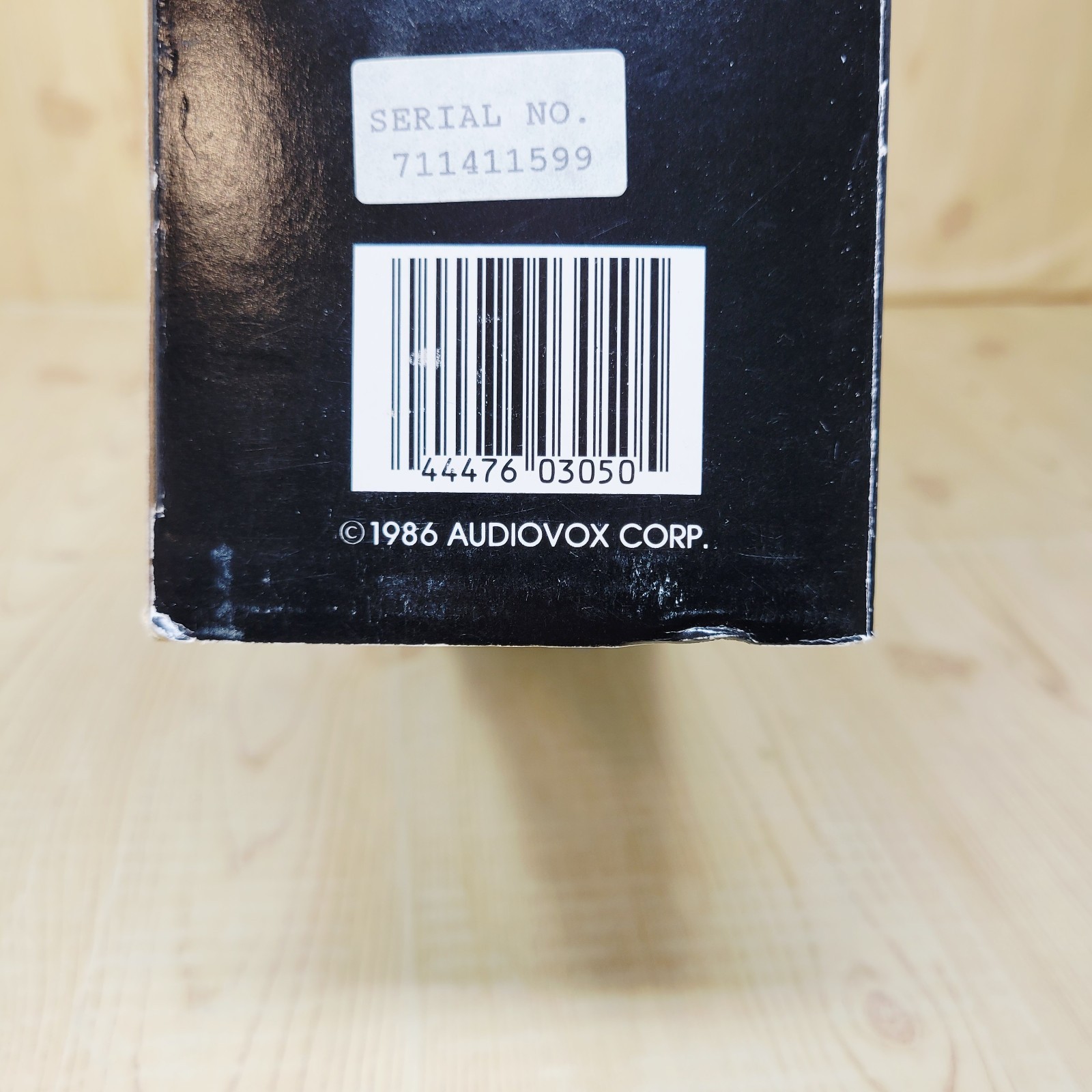 Audiovox AV-3050 AM FM Stereo Radio Auto Reverse Cassette Player NEW OLD STOCK