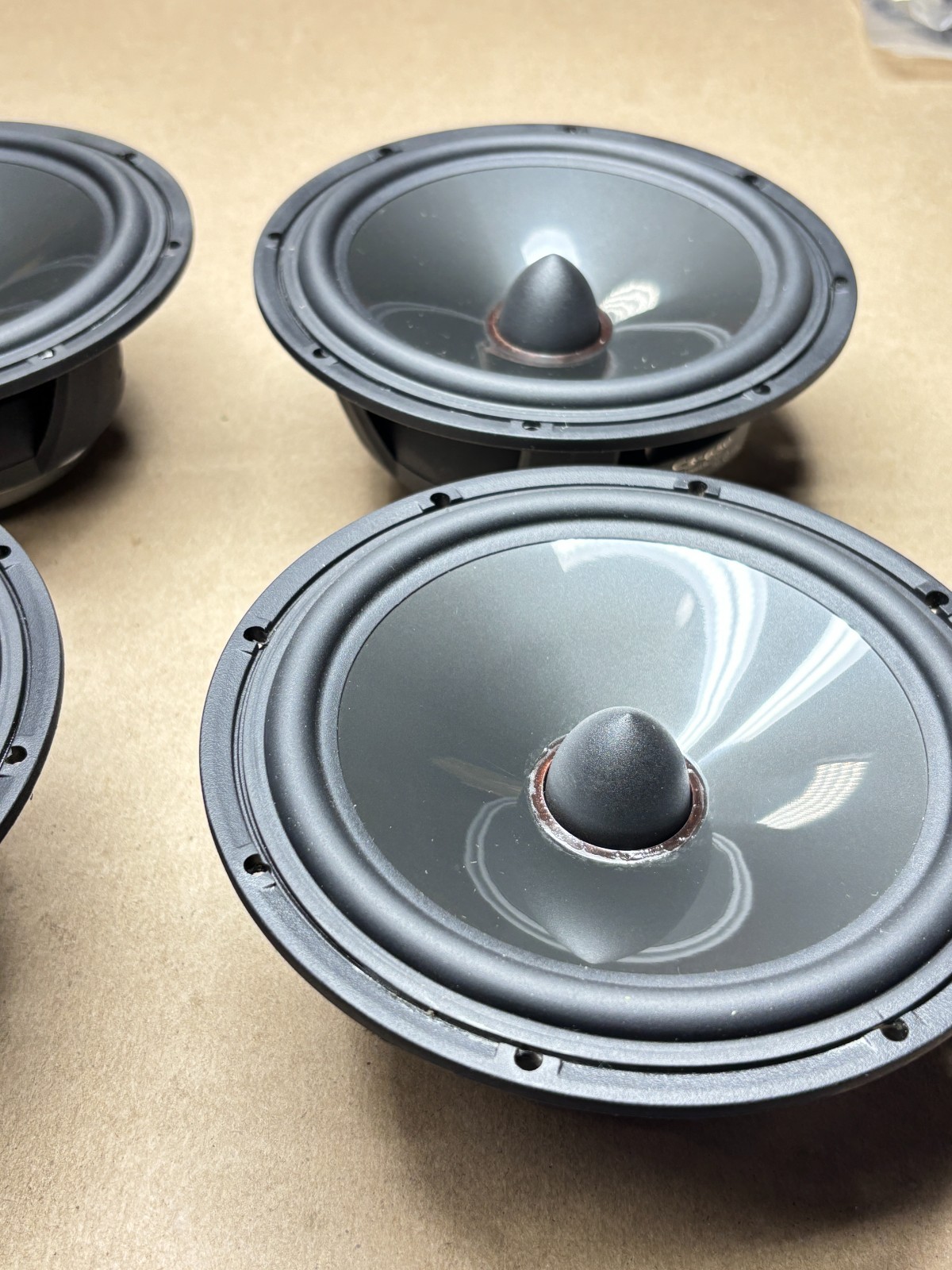 JL AUDIO EVOLUTION C3-650 6.5 MID-RANGE WOOFERS + TWEETERS …. NICE SEE INFO!
