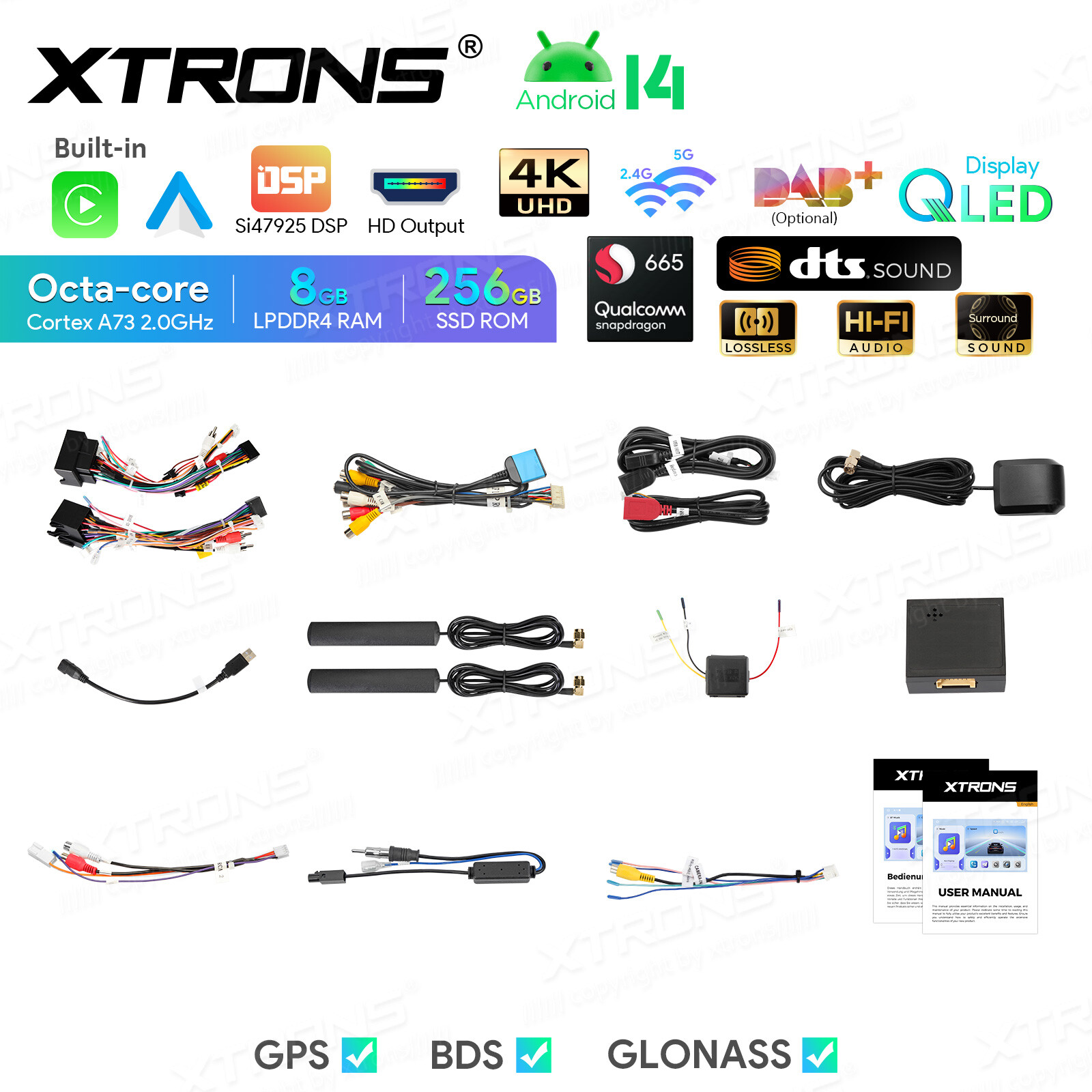 9″ For VW Volkswagen Jetta Passat Android 14 8+256GB Car Stereo Radio GPS WIFI
