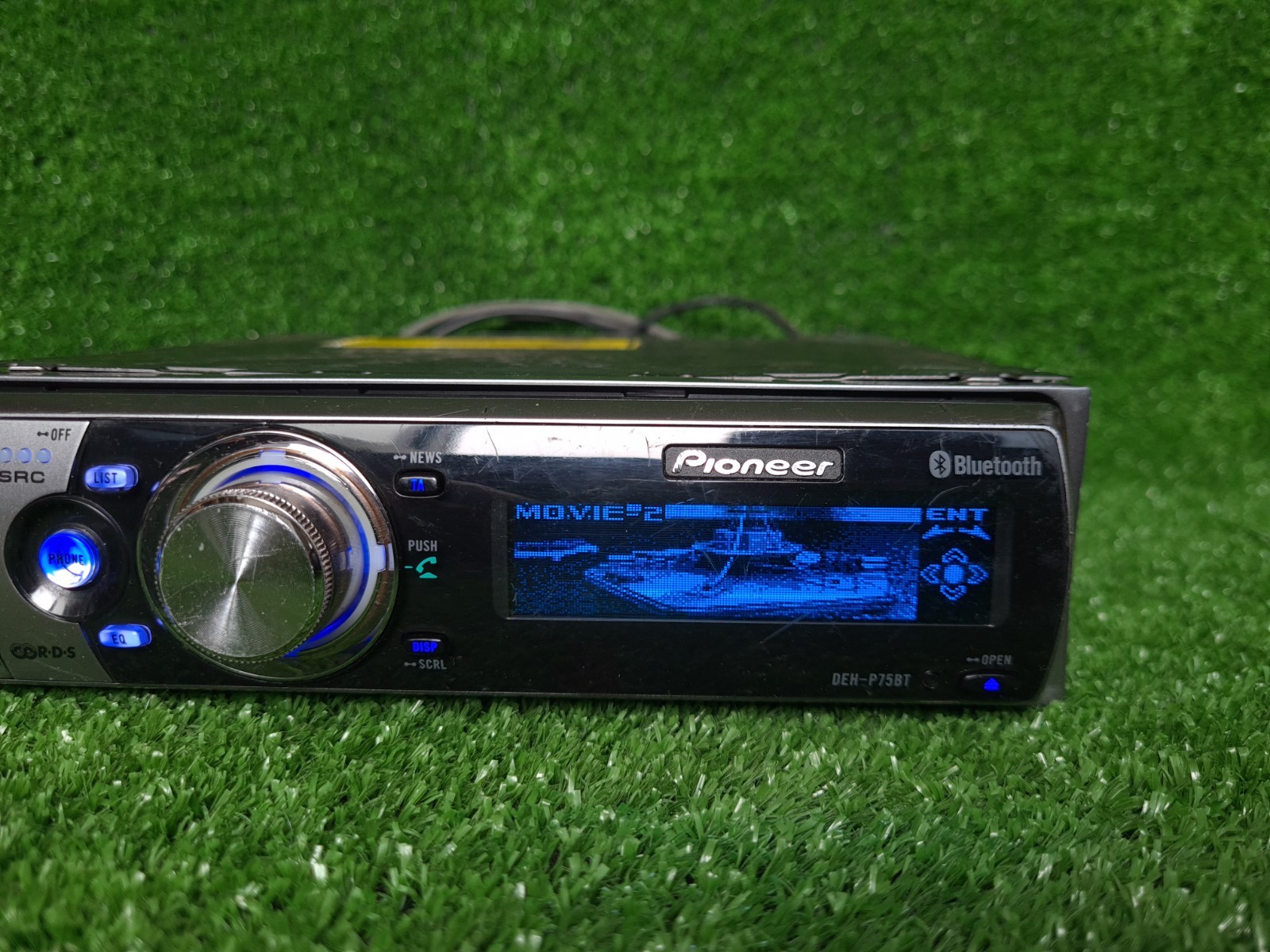 Pioneer Deh-p75bt Dehp75bt Car Radio Movie Dolphin Man Surfing Rocket Launching