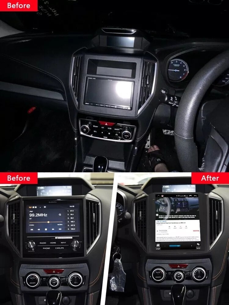 9.7″ Car Stereo Radio Auto Android 32GB For Subaru Forester XV Impreza 2018-2021