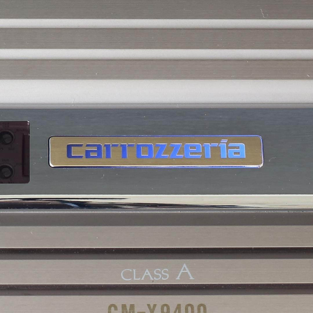 Carrozzeria GM-X9400 Class A Power Amplifier High Output Audio Working Confirmed