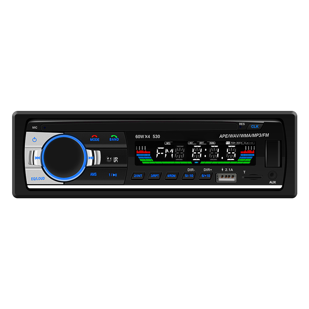 Car Stereo Audio Bluetooth In-Dash FM Aux Input Receiver SD USB MP3 Radio Player