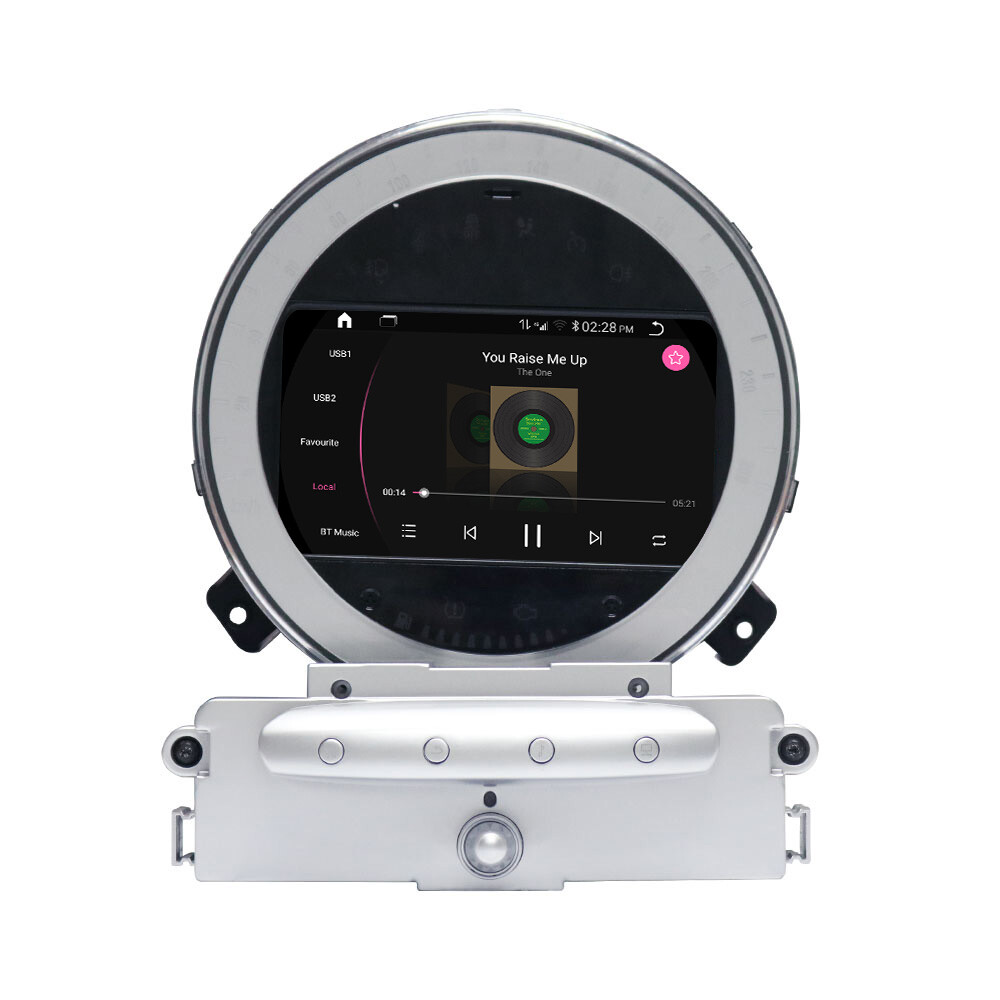 Wireless Carplay Android Auto Radio for BMW Mini Cooper R56 2007-2010 Stereo GPS