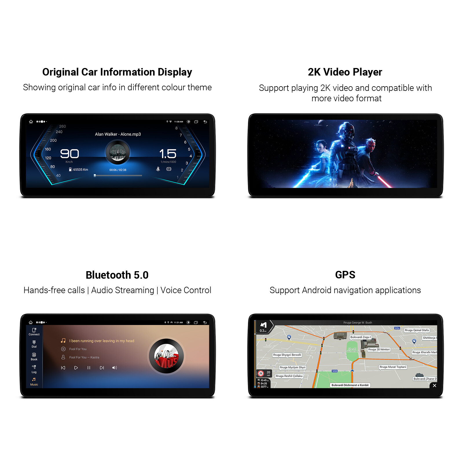 4G Android 13 4+64G Car Stereo GPS CarPlay Navi WiFi For BMW E90 E91 E92 E93 CIC