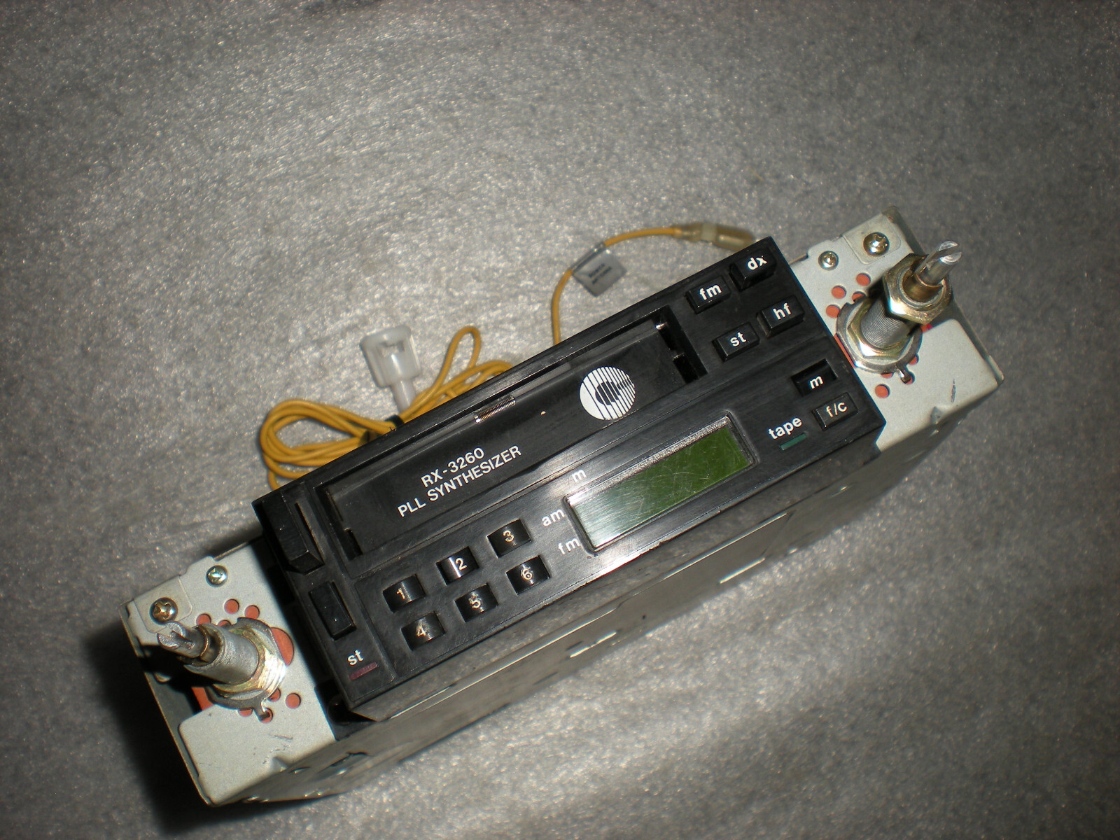 Vintage Coustic PLL Synthesizer RX-3260 Tape Cassette Receiver Player Shaft Styl