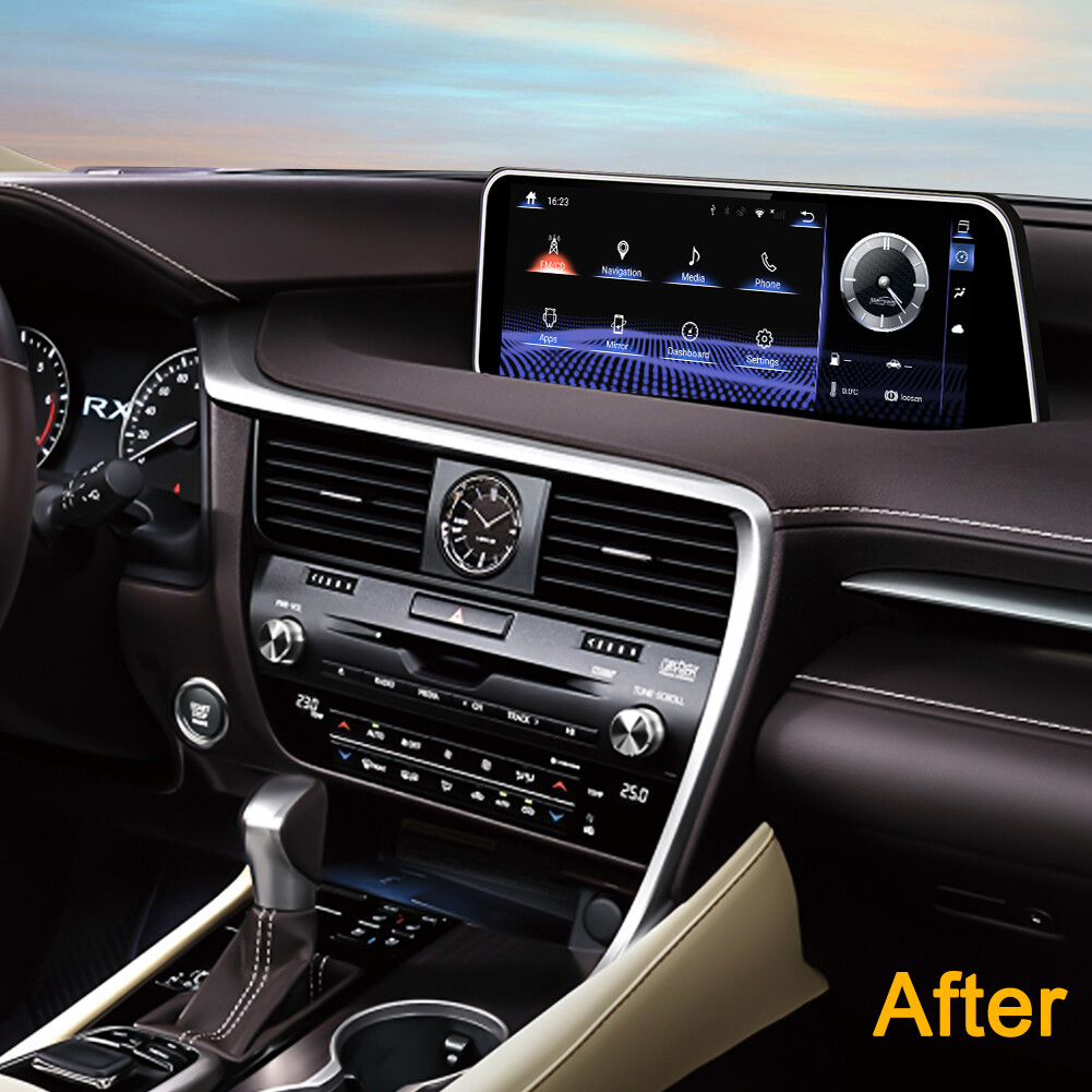12.3 Inch For Lexus RX RX270 RX350 450h 2016-2019 Android 14 Car Radio Player BT