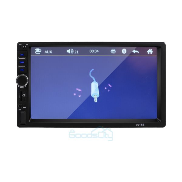Estereo De Pantalla Para Coche Carro Pantalla Tactil Radio Bluetooth Doble Din