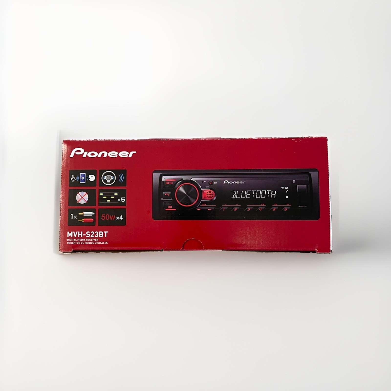 Pioneer MVH-S23BT Digital Media Receiver (No CD) Bluetooth USB