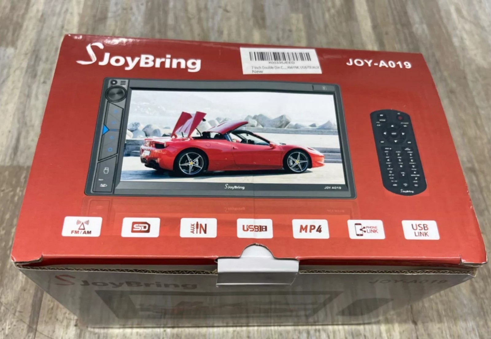 Joy bring Double Din Car Stereo with Dash Cam & Backup Camera WITH Anntena Cable