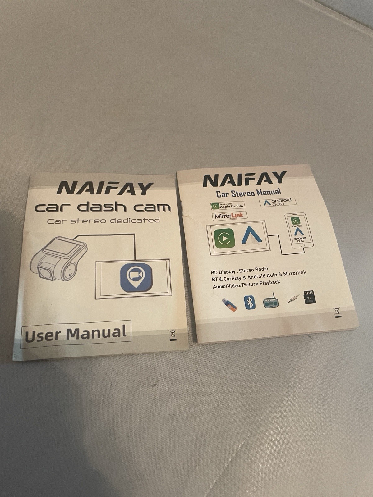 Naifay 7 inch Car Stereo System With Dashcam