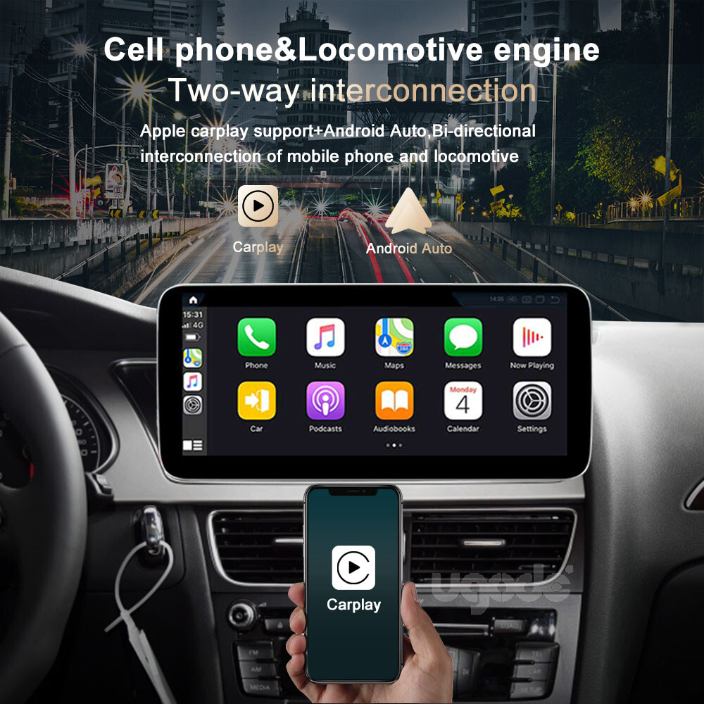 Ugode 10.25 Android10 Screen autoradio Display CarPlay GPS Audi A4 A5 2010-2016