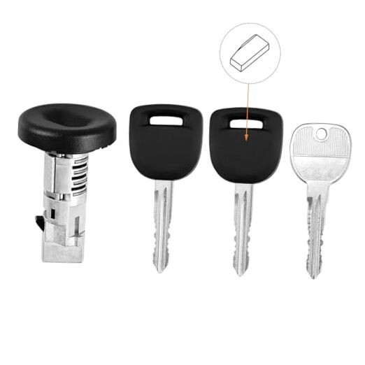 924-796 Ignition Lock Cylinder W/2 Chip keys With On-Board Programming For