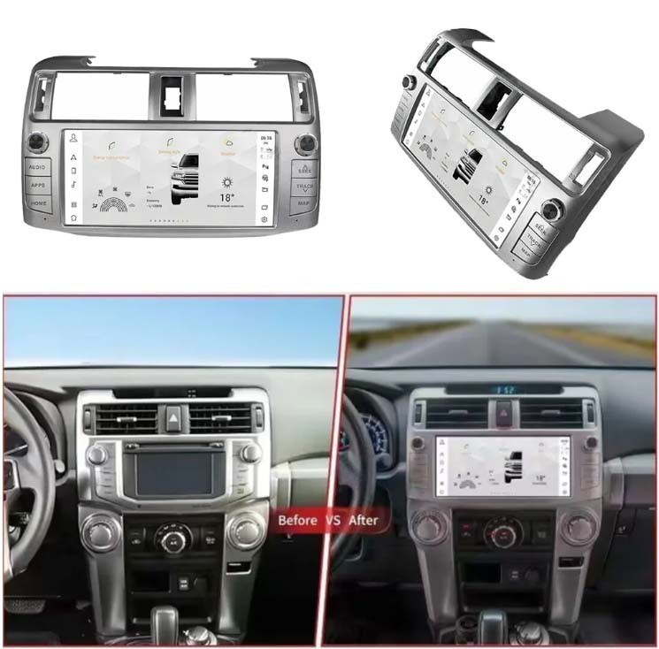 10.3″Android Car Radio Stereo GPS Navi Carplay 128G For Toyota 4Runner 2010-2022