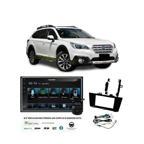 Blaupunkt BP800PLAY + RC1.0 Stereo Upgrade for Subaru Outback 2015-2018