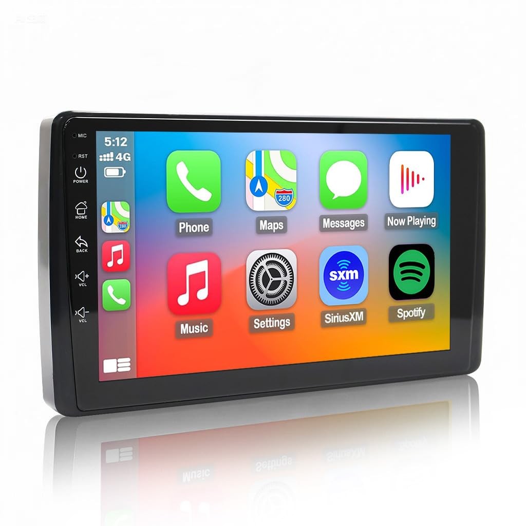 9″ QLED Wireless Carplay Android Auto Stereo for 1999-2003 Ford F150