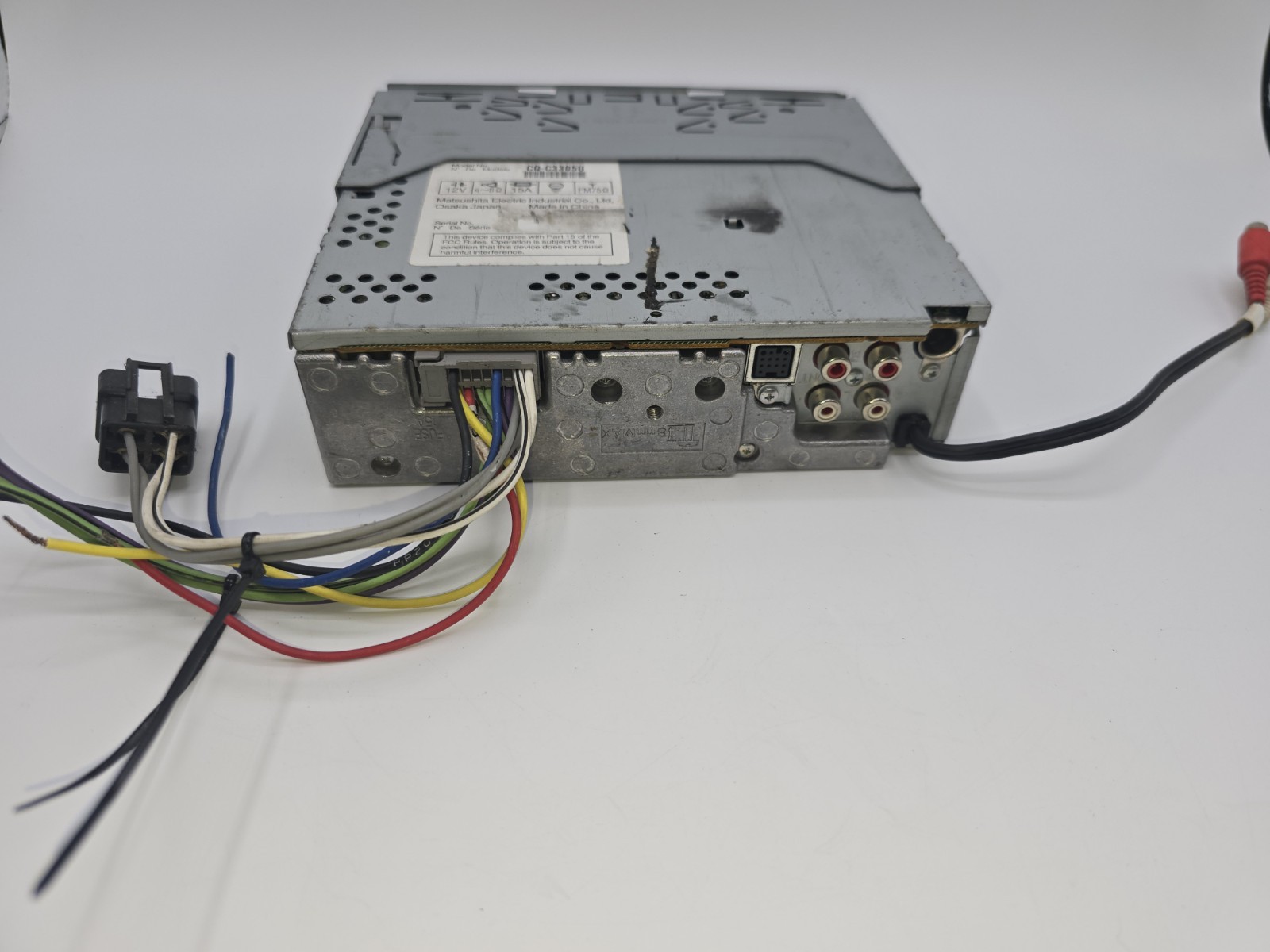 PANASONIC CQ-C3305U WMA MP3 Receiver Car In Dash Stereo