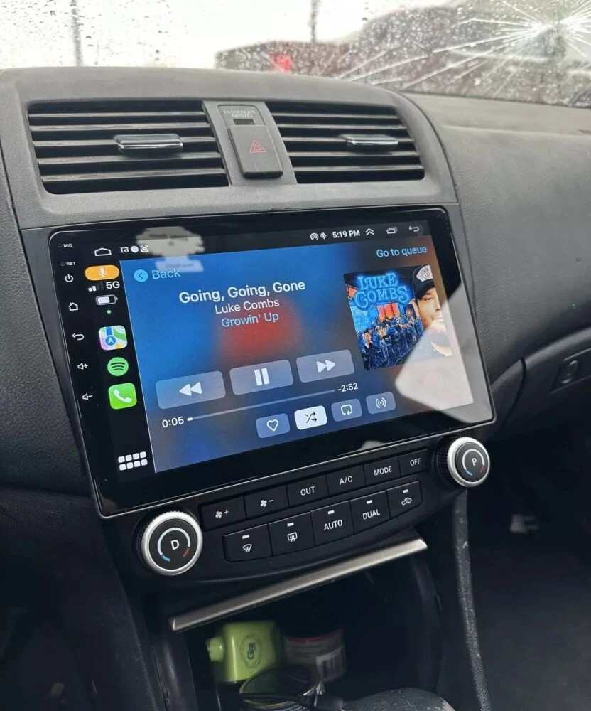 Carplay For Honda Accord 2003-07 10″ Android 15 Stereo Car Radio GPS Headunit FM