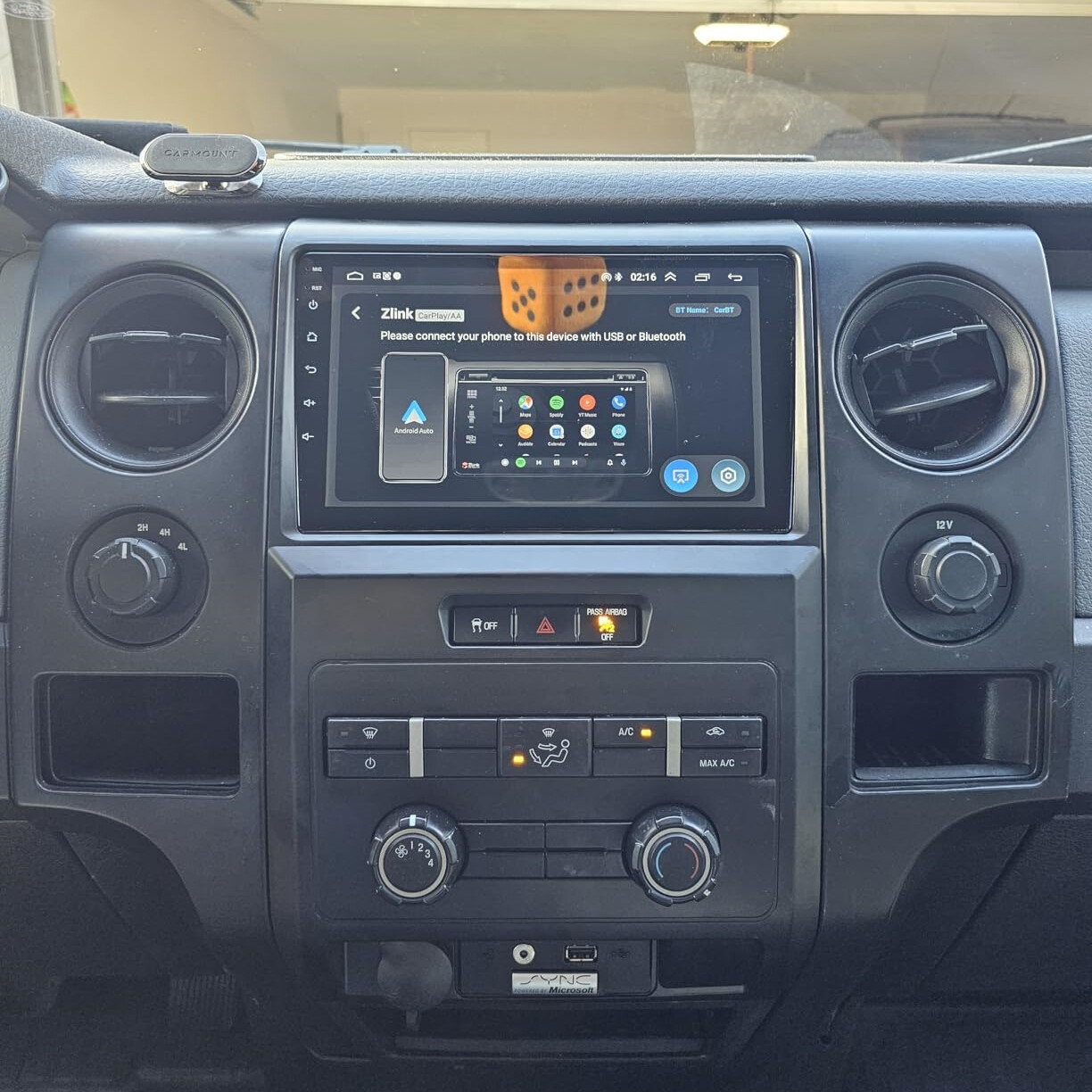 For Ford F150 2009-14 Apple Carplay 9″ Car Stereo Radio GPS Navi w/ Camera