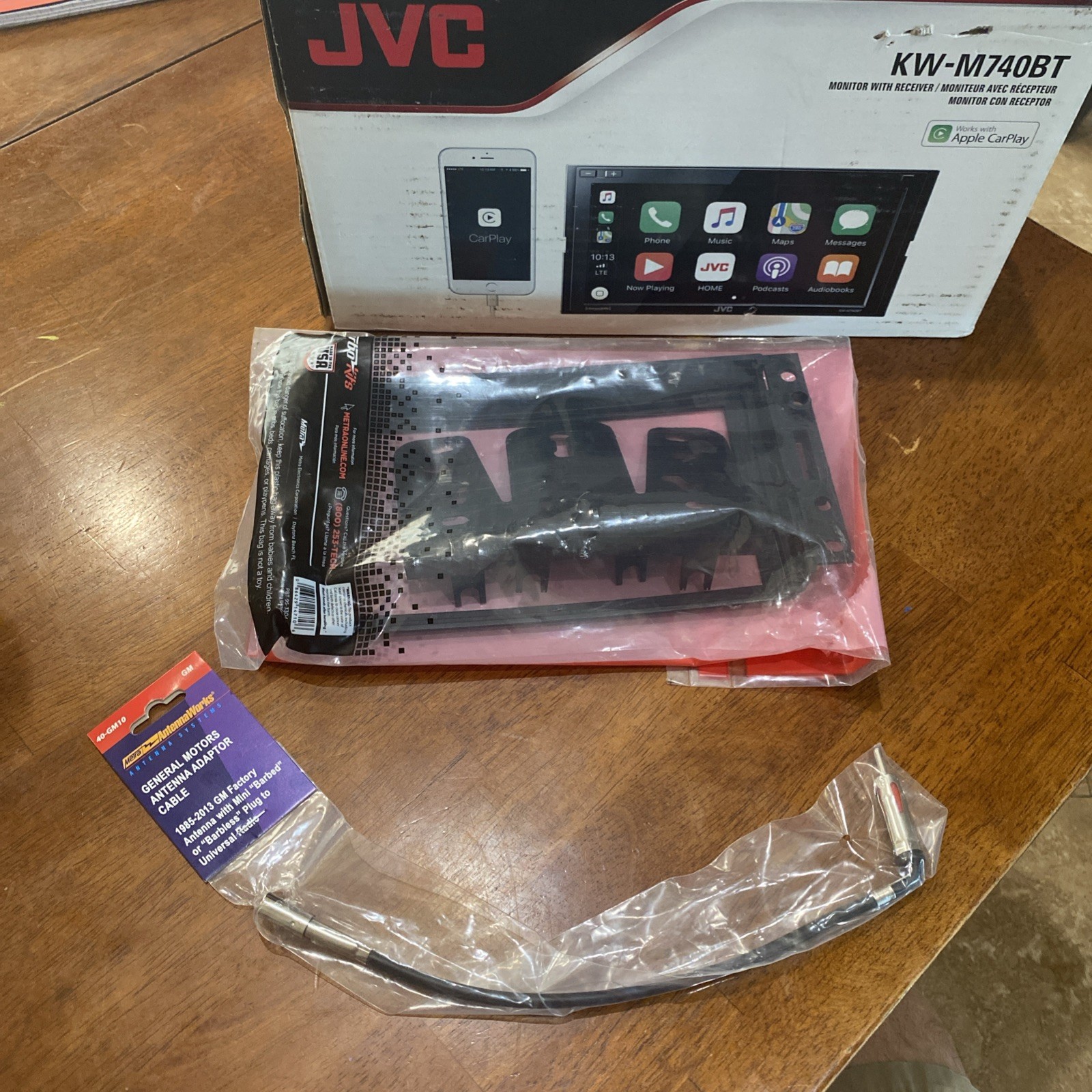 JVC KWM740BT 2-DIN AV Receiver (No CD)