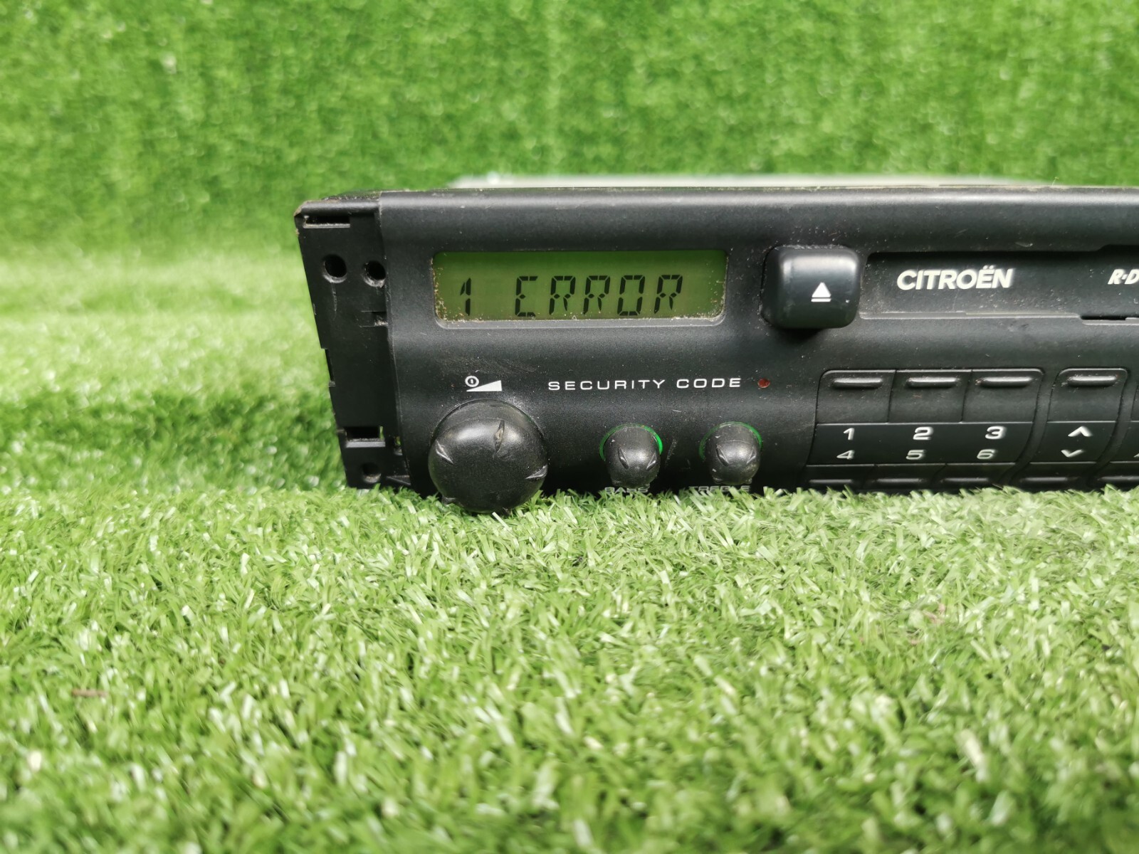 Citroen 9620435580 96 204 355 80 Original Car Radio Cassette Player