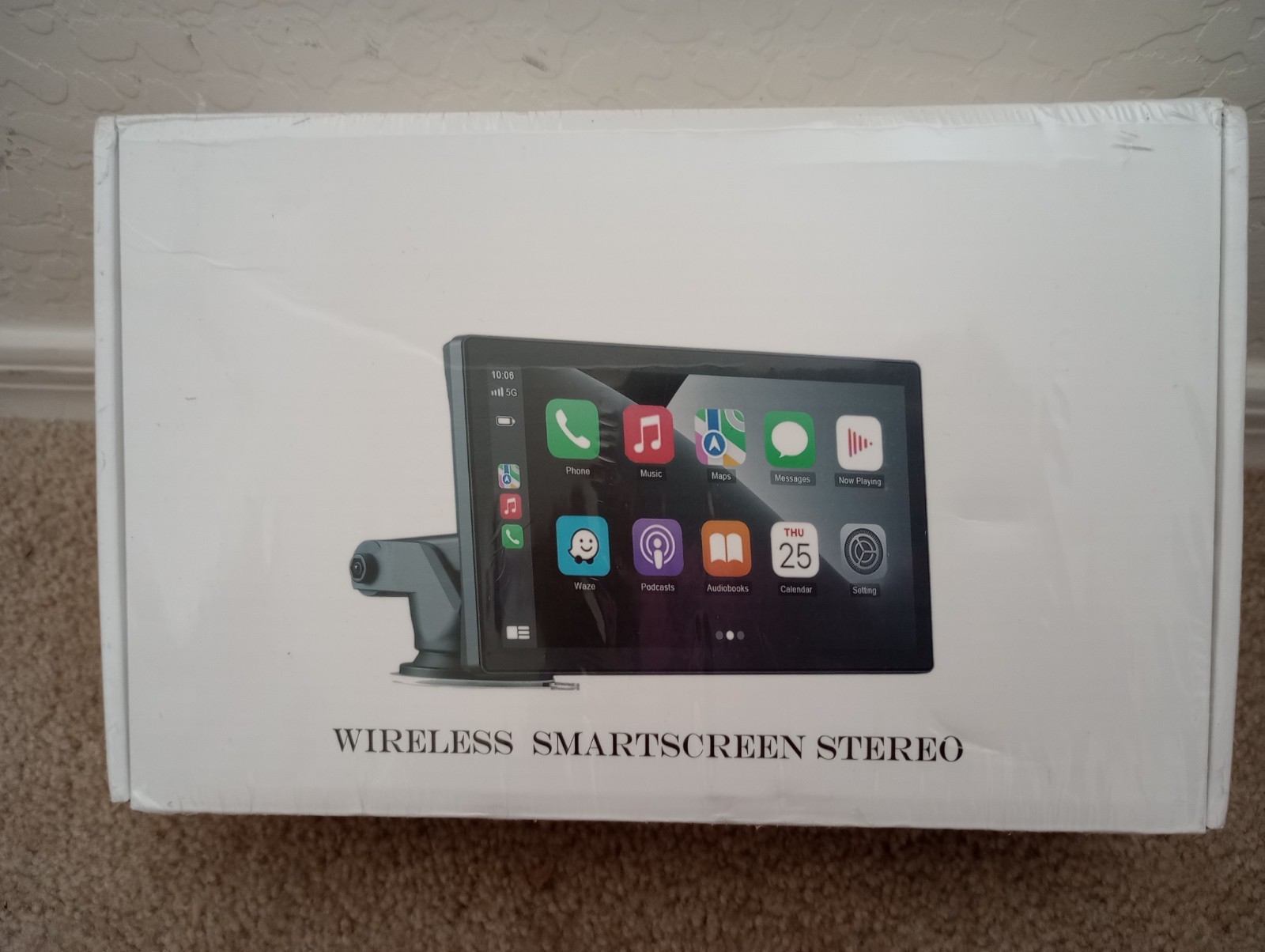 Portable Car play Wireless Smart screen Stereo