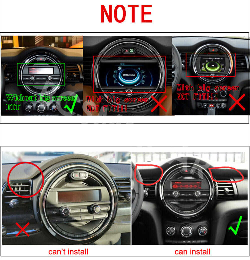 Multimedia Player Touch Screen Fit For BMW Mini Cooper F55 F56 2014-2021 W/CAM