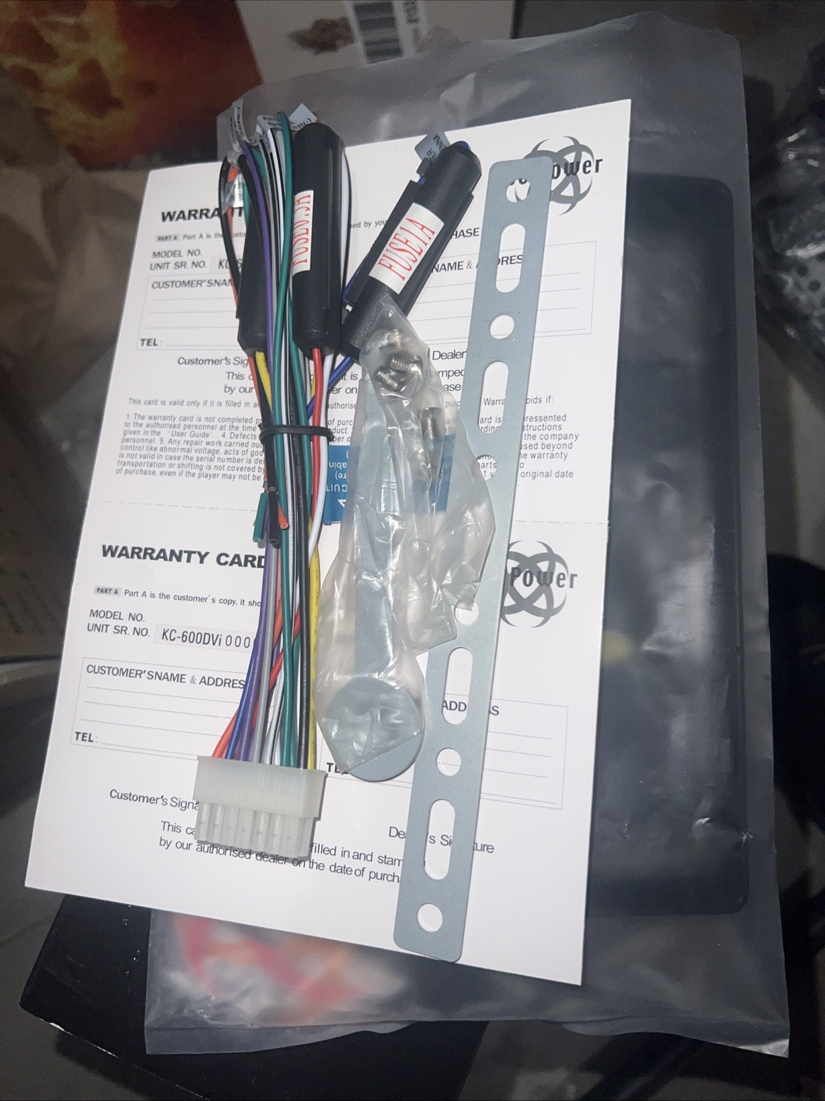 JC POWER KC-600DVi CAR DVD AM FM MPX RADIO DVD VCD CD DIVX MPRG4 USB SD NEW