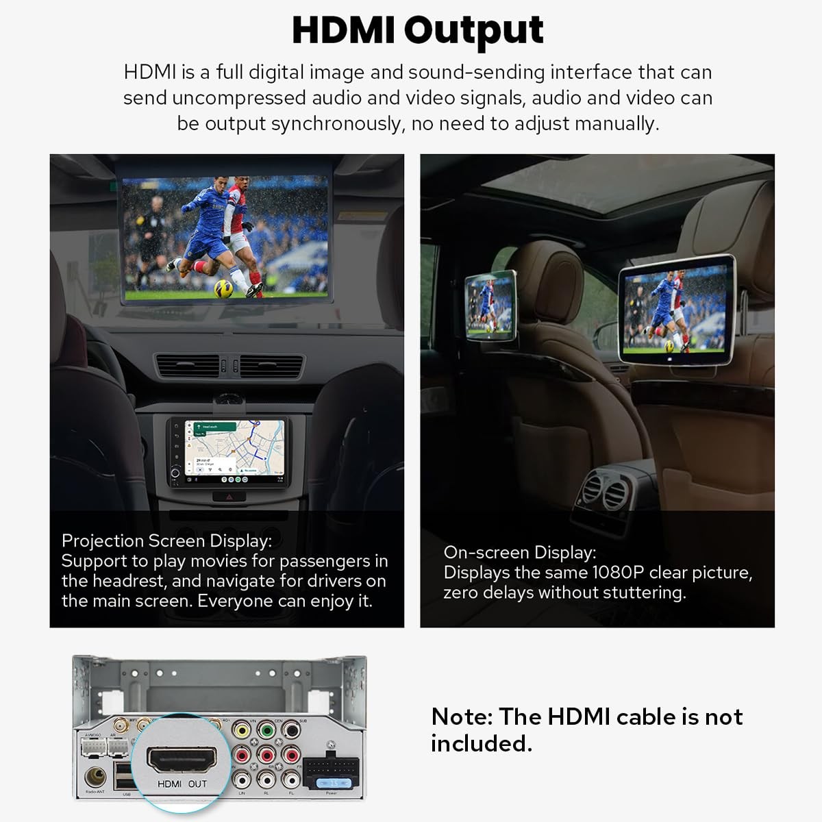 Joying 7 Inch Double Din Car Stereo Android 13 Radio, 4GB+64GB Car Audio Rece…