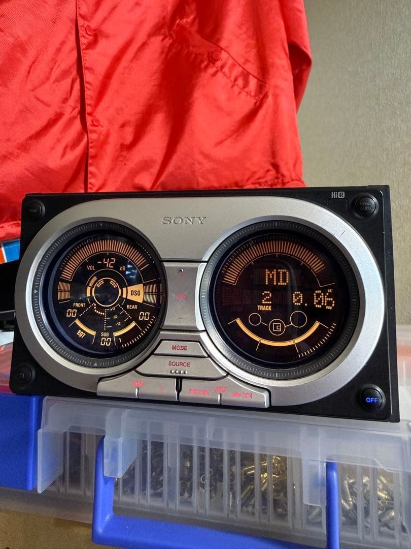 Sony WX-7700MDX 2DIN CD MD Head Unit JDM Vintage CD Tested MD Used
