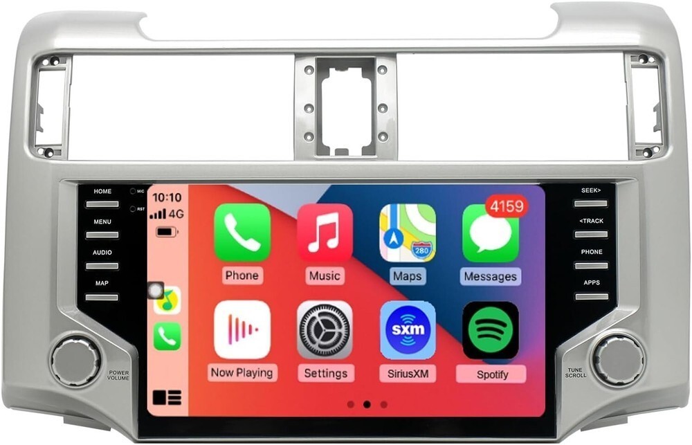 9-inch For Toyota 4Runner 2010-2021 Android Car Radio Stereo BT Carplay GPS Maps