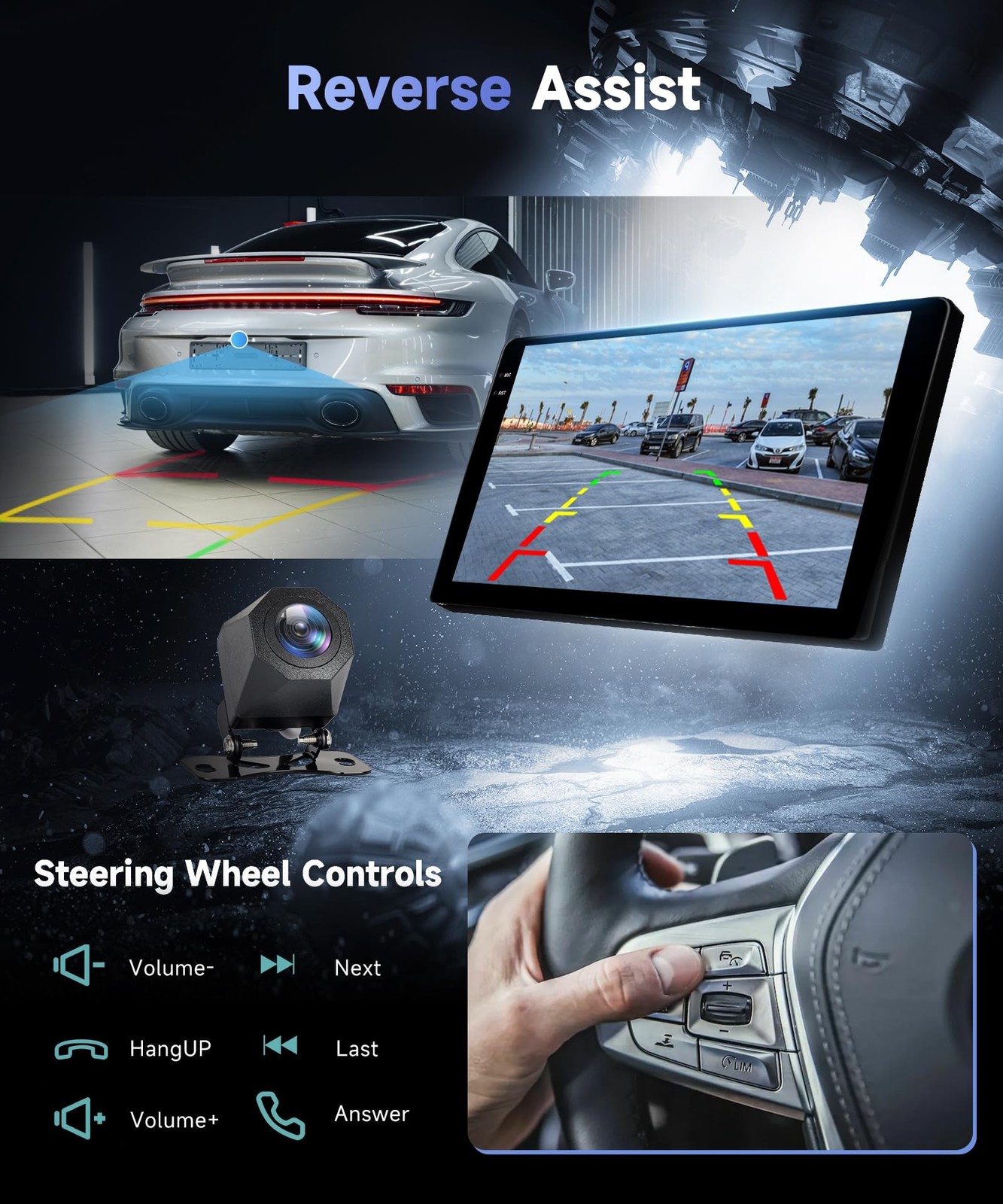 4Core 4G+64G Android Car Radio for Nissan Juke 2011-2016 & Infiniti ESQ, Wire…