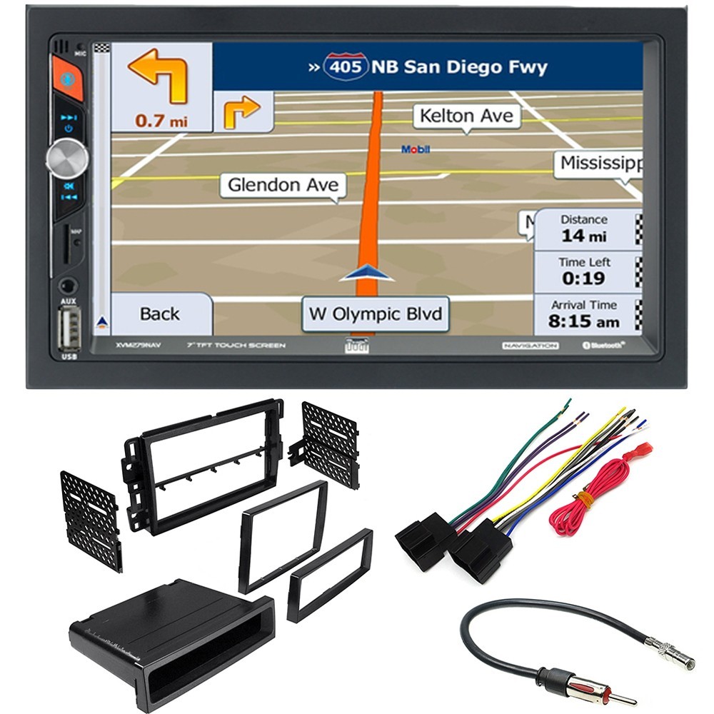 7″ Navigation AM/FM Radio Car Stereo Bluetooth for 2007-1203 GMC Sierra 1500