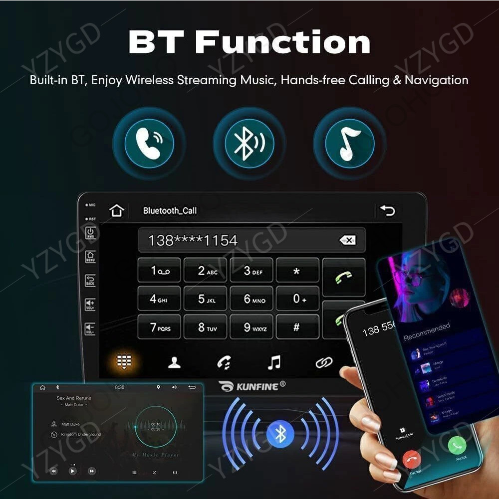 7″Android15 For Jeep Patriot 2009-2011 Car Radio Stereo Carplay GPS Navi Screen