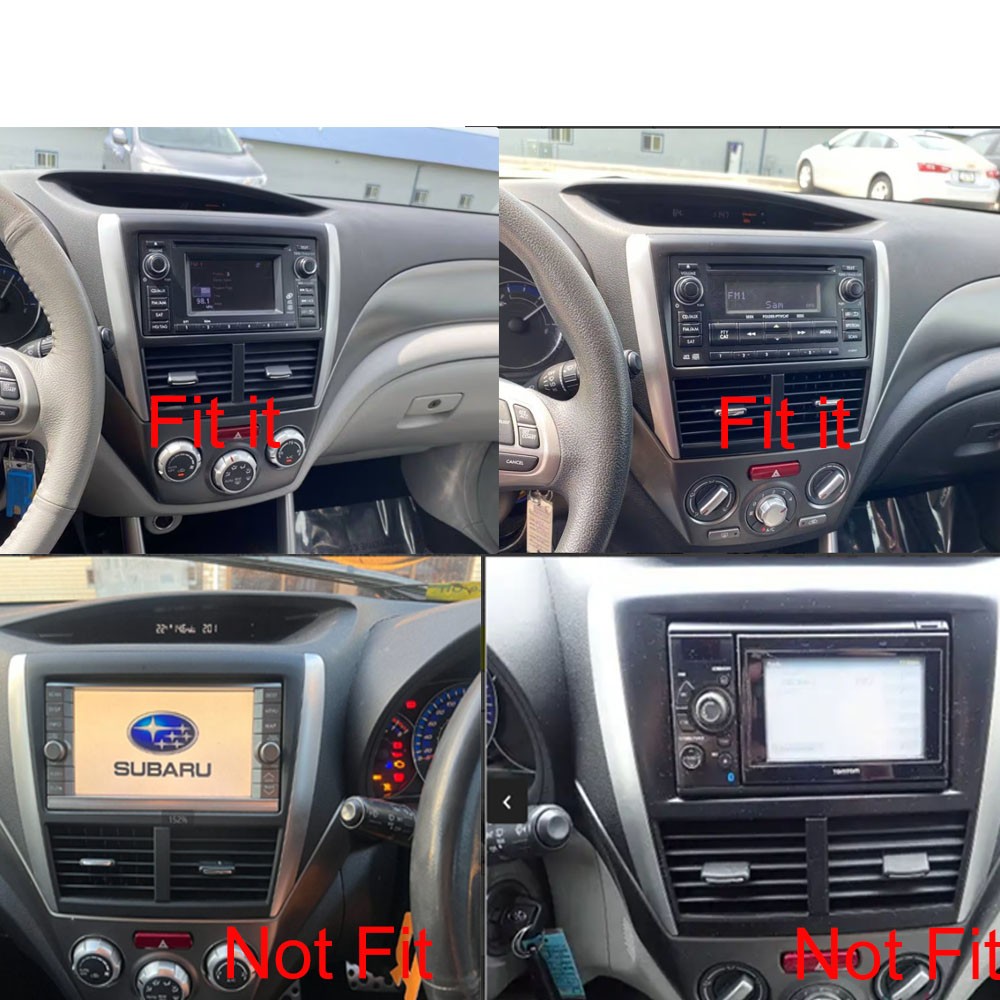 Display In-Dash GPS Navigation For Subaru Forester 2008-2012 CarPlay Car Stereo