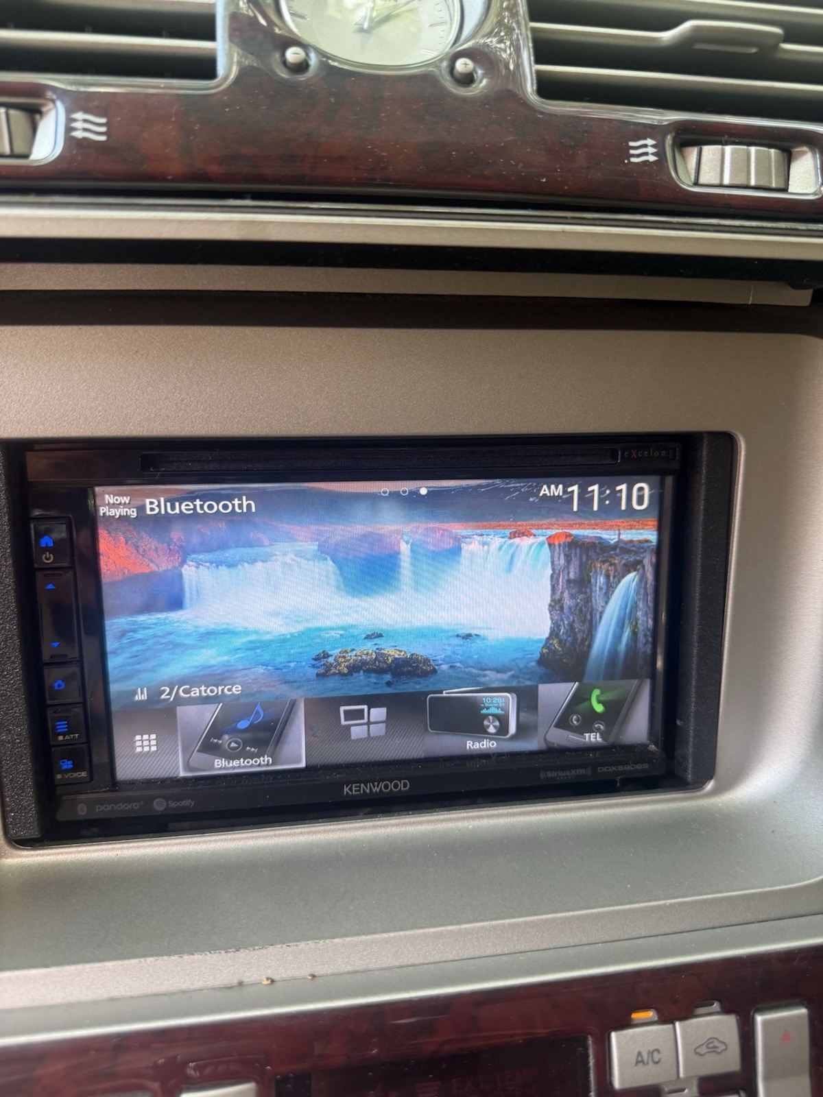 KENWOOD EXCELON DDX6906S DOUBLE DIN TOUCHSCREEN DVD BLUETOOTH HEAD UNIT FM RADIO