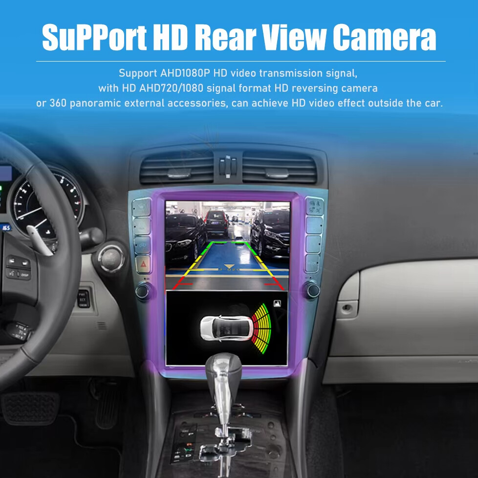 12 Inch Screen Car GPS Radio for Lexus IS250 IS300 IS350 2005-2012 Player Stereo