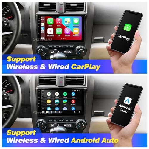 forHONDA CRV 2007 2008 2009 2010 2011 Android Touch Screen Compatible 2+32GB