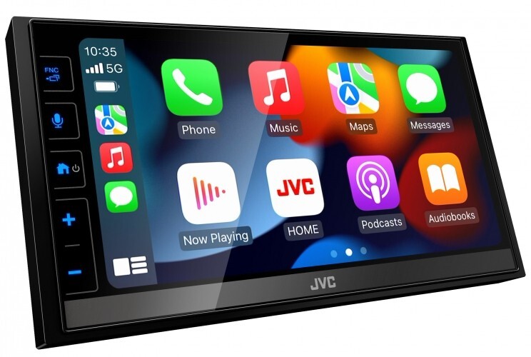 JVC KW-M780BT Multimedia Receiver w/ Android Auto and Apple CarPlay + Backup Cam