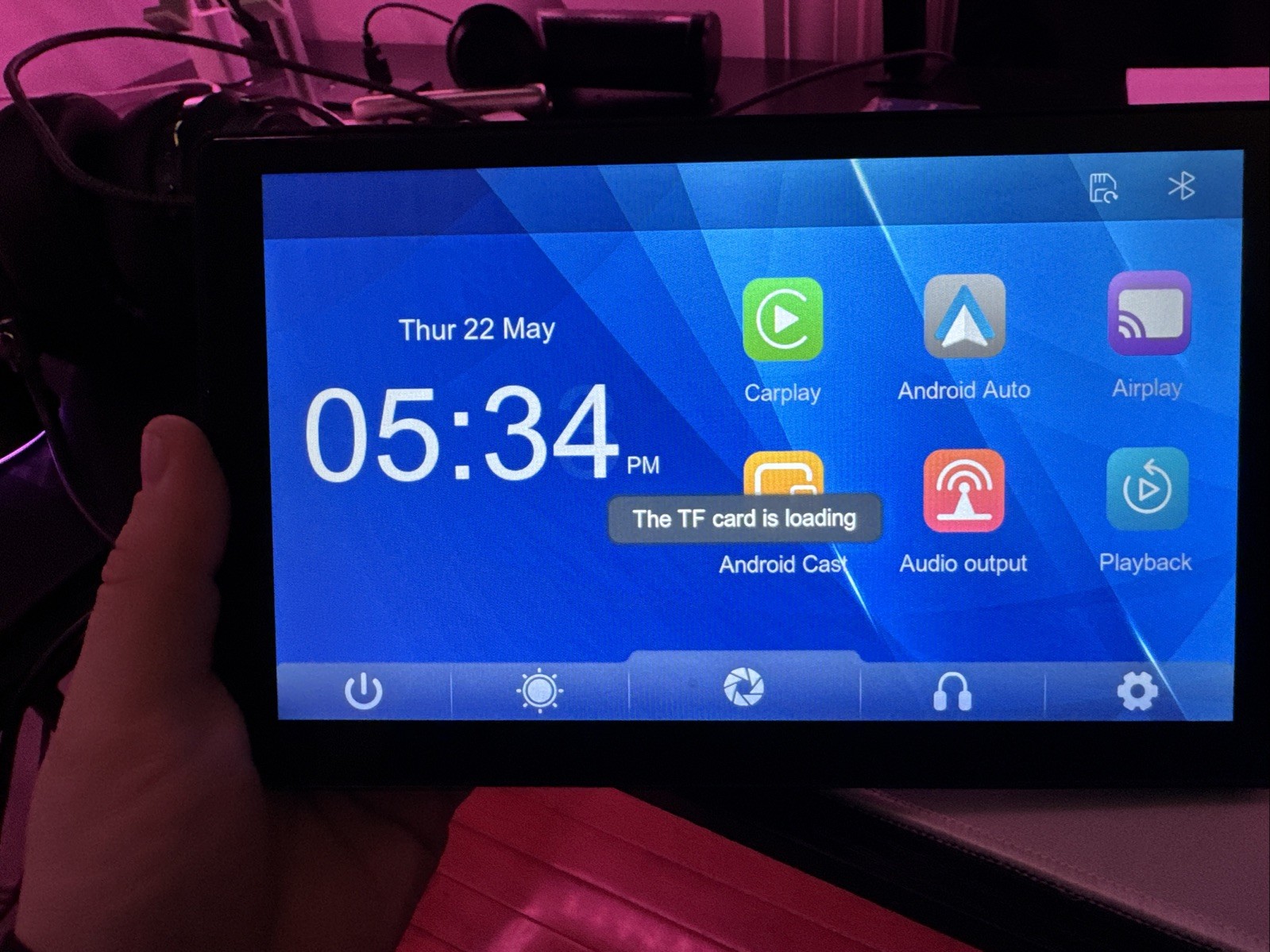 HAUXIY Q9S Wireless Carplay Touch Screen Stereo